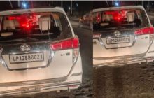 बीजेपी उम्मीदवार संजीव बालियान के काफिले पर हमला, प्रचार के दौरान गाड़ियों से तोड़फोड़