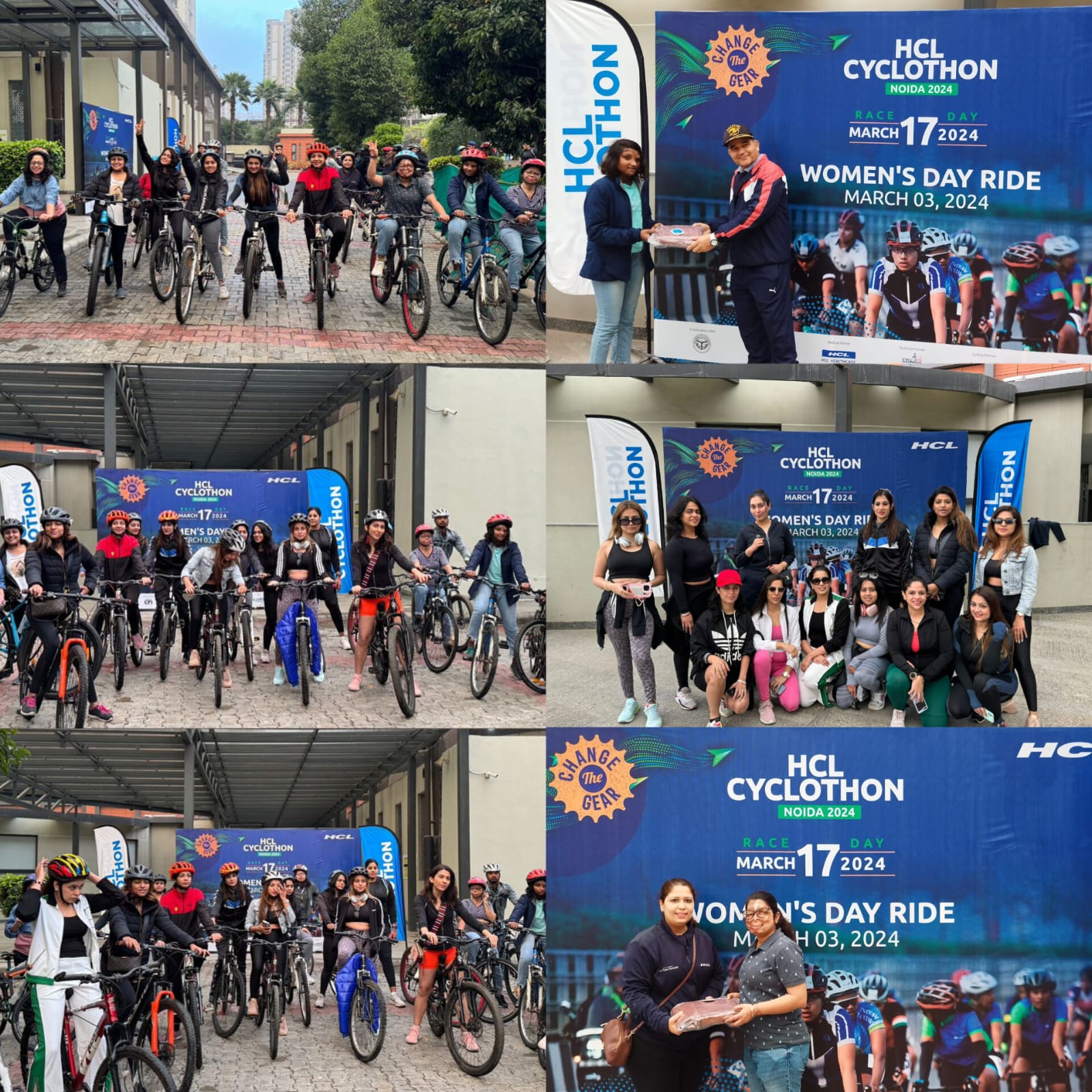 एचसीएल ने महिला सशक्तिकरण को बढ़ावा देने के लिए साइकिल रैली का आयोजन किया