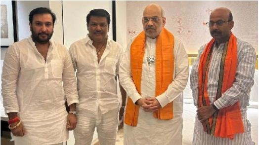 बस्ती के बाहुबली नेता राजकिशोर सिंह भाजपा में शामिल, सदस्यता लेने से पहले अमित शाह से मिले