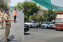 नोएडा में यातायात पुलिस की अच्छी पहल, एनएसईजेड चौराहे पर लगाया ग्रीन नेट