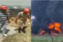 ग्रेटर नोएडा: कबाड़ के गोदाम में भीषण आग, आसमान में दिखा धुएं का गुबार, दमकल विभाग ने पाया काबू